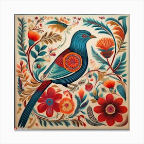 the bird Canvas Print