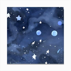 Stars at night 1 Canvas Print