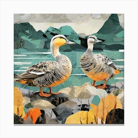 Bird In Nature Mallard Duck 1 Canvas Print