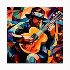 Acoustic Guitar 16 Canvas Print