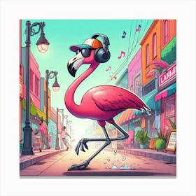 Flamingo Canvas Print