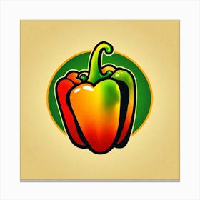 Pepper Logo 13 Canvas Print