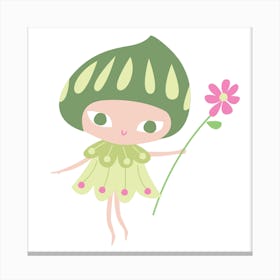 Flower Fairy Ii Canvas Print