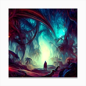 Secrets Of The Mythic Realm Canvas Print