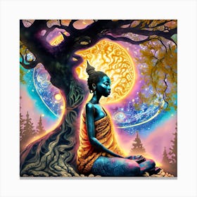 Buddha meditation #1 Canvas Print