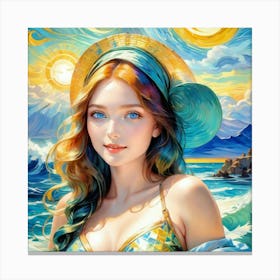 Mermaidvjj Canvas Print