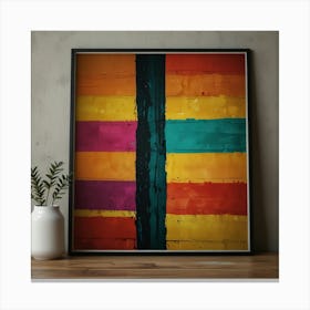 Colorful Wall Art Canvas Print