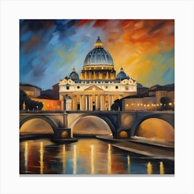 St Peter'S Cathedral 1 Canvas Print