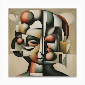 The Cubist Baron Canvas Print