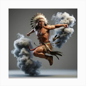 Hyperrealistic 3d Warrior 2 Canvas Print