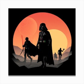 Star Wars 1 Canvas Print