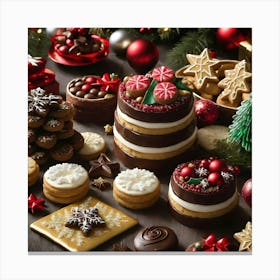 Christmas Cookies 4 Canvas Print