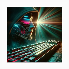 Cyborg 1 Canvas Print