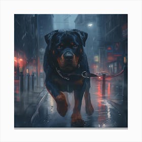 Rottweiler 1 Canvas Print