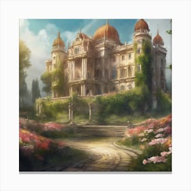 Castle In The Sky 2 Canvas Print