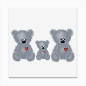 Teddy Bears 3 Leinwandbild