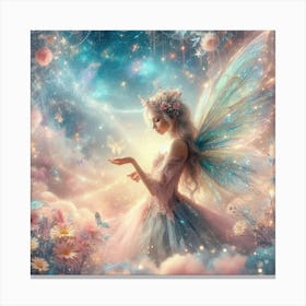 Fairy In The Sky Canvas Print