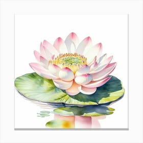 Lotus Flower Canvas Print