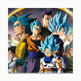 Dragon Ball Super 30 Canvas Print