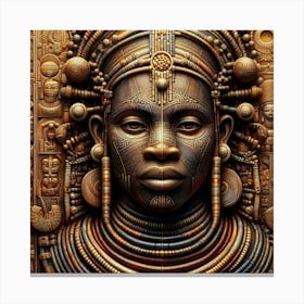 African Woman 1 Canvas Print