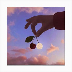 Cherry In The Sky Canvas Print