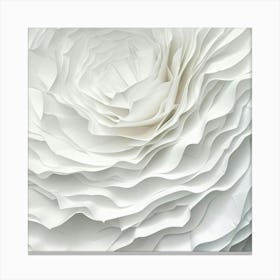 Paper Flower Canvas Print