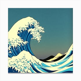 Great Wave Off Kanagawa 2 Canvas Print