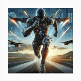 Sci - Fi Movie Poster 1 Canvas Print