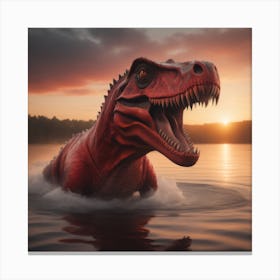 T-Rex Canvas Print