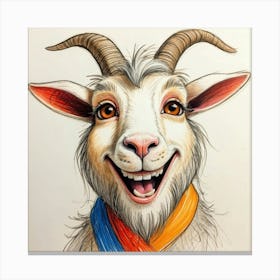 Goat! 28 Canvas Print