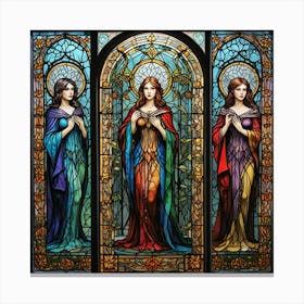 Three Wise Women Canvas Print