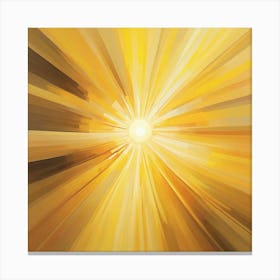 Sunburst Canvas Art Canvas Print