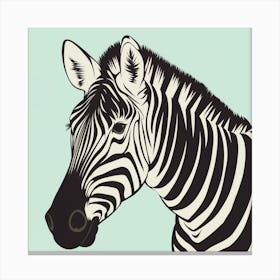 Zebra 2 Canvas Print