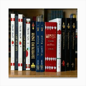 Collection Of Books 2 Canvas Print