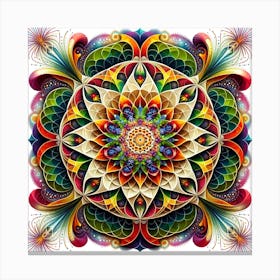 Mandala 104 Canvas Print
