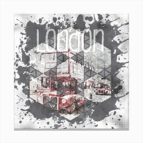 London Streetscene  Canvas Print