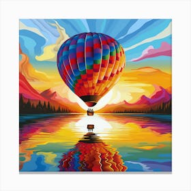 Hot Air Balloon 1 Canvas Print