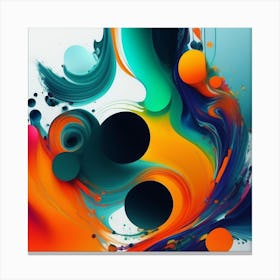 Abstract Painting 1 Canvas Print