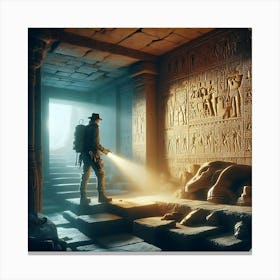 Indiana Jones Canvas Print