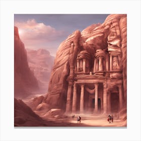 Petra Canvas Print