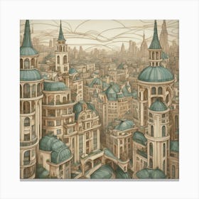 Cityscape 26 Canvas Print