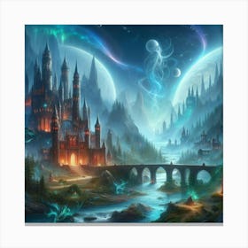 Fantasy Castle 13 Canvas Print