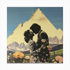 Love Mountain 1 Canvas Print