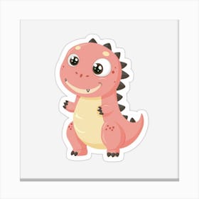 Cute Dinosaur picture Canvas Print
