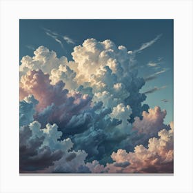 Cloudy Sky 3 Canvas Print