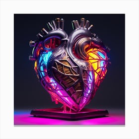 Heart Of A Machine 1 Canvas Print