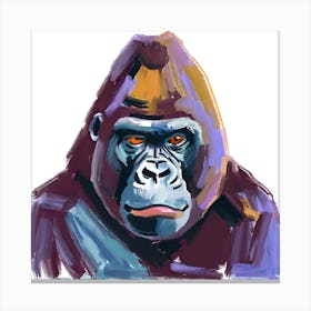 Mountain Gorilla 02 Canvas Print