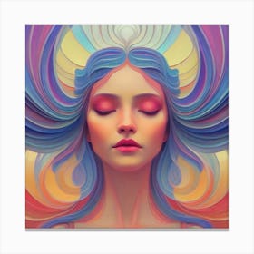 Psychedelic Art 5 Canvas Print