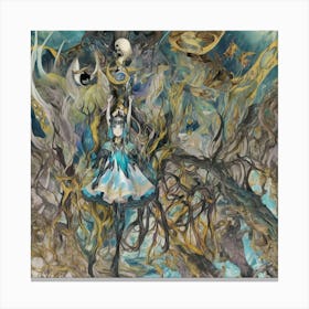 Alice In Wonderland Canvas Print