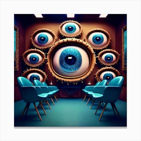 Waiting Room DMT Canvas Print